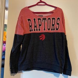 5TH&OCEAN NBA TORONTO RAPTORS TRI-BLEND SWEATSHIRT